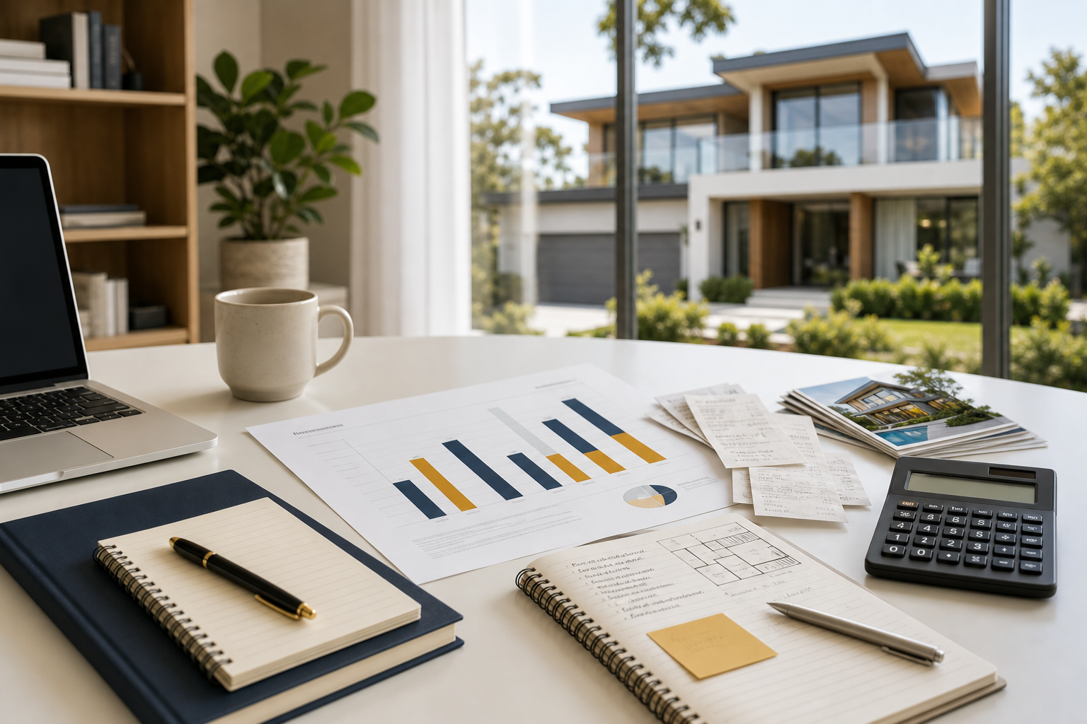Property records, calculator and chart for CGT cost base education