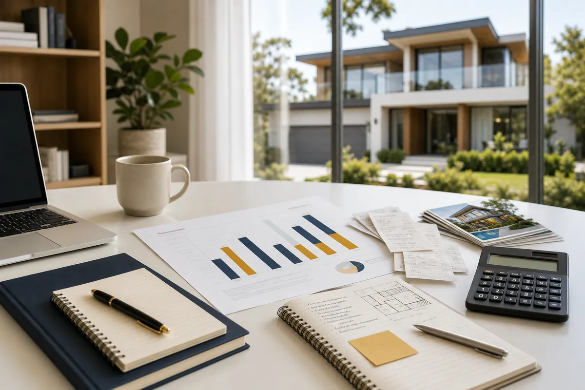 Property records, calculator and chart for CGT cost base education